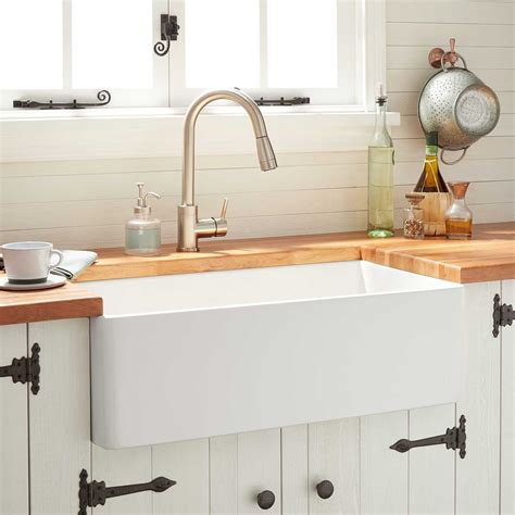 blanco 30 inch farmhouse sink.